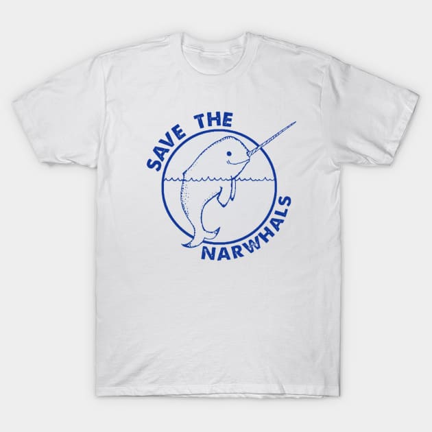 save the narwhals T-Shirt by BerrymanShop
